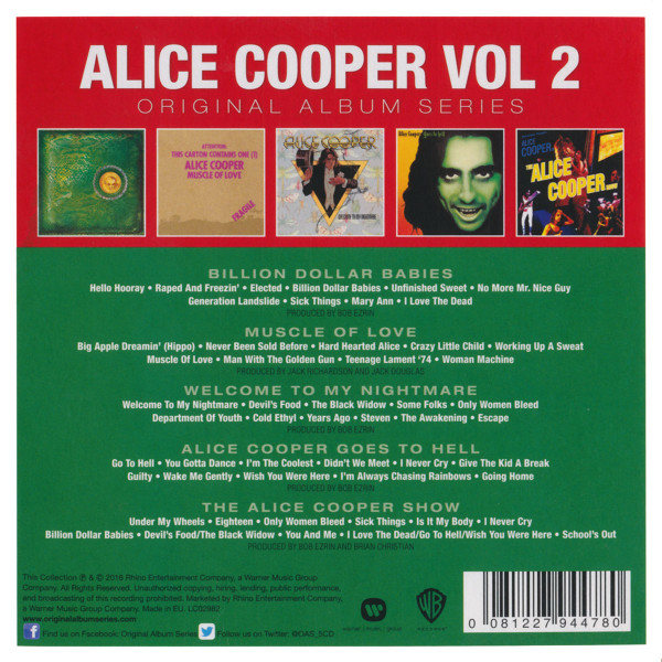 Alice Cooper - Original Album Series (Volume Two) (CD) [2]