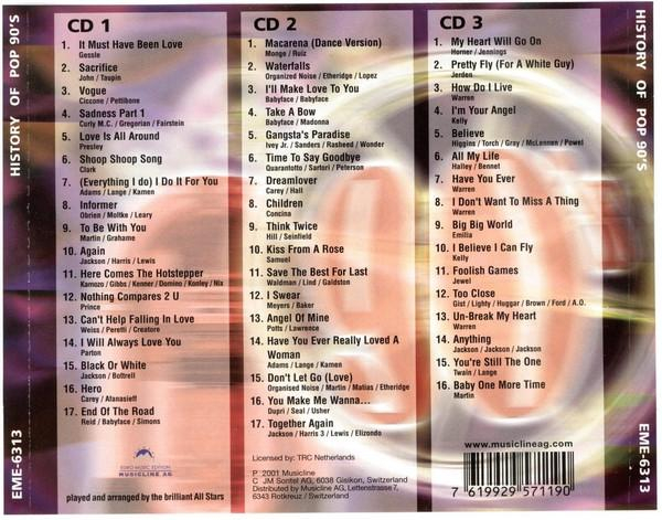 All Stars - History Of Pop 90's [2]