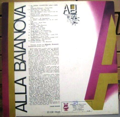 Alla Baianova - Melodii Celebre Din Repertoriul Internațional [2]