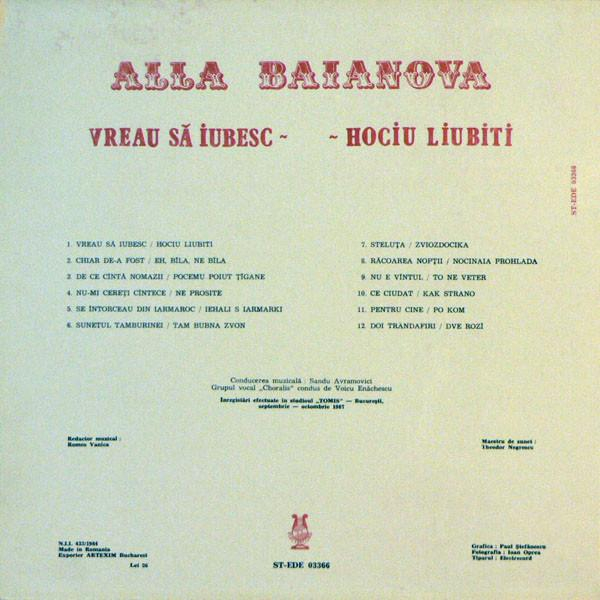 Alla Baianova - Vreau Să Iubesc [2]