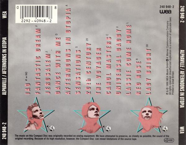 Alphaville - Afternoons In Utopia (CD) [2]
