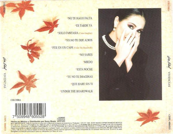 Ana Gabriel - Vivencias (CD) [2]