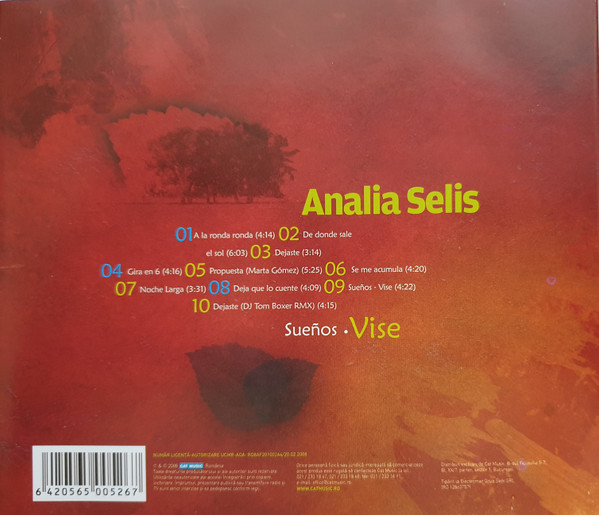 Analia Selis - Sueños • Vise , (CD) [2]