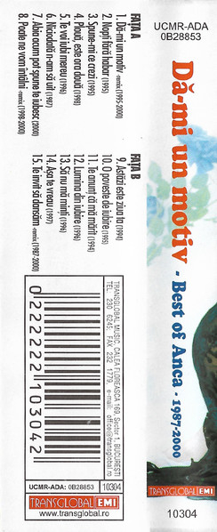 Anca* – Dă-mi Un Motiv (Best Of Anca 1987-2000) (CASETA) [2]