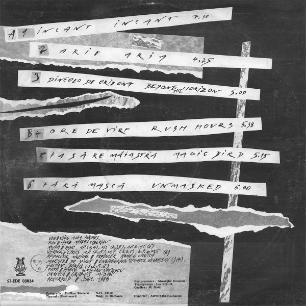 Anca Parghel - Magic Bird, (Disc Vinil) [2]