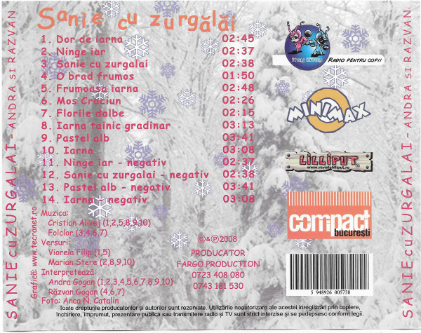 Andra Gogan - Sanie Cu Zurgălăi (CD Audio) [2]
