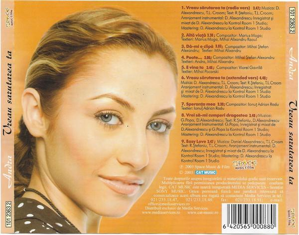 Andra - Vreau Sărutarea Ta, (CD) [2]