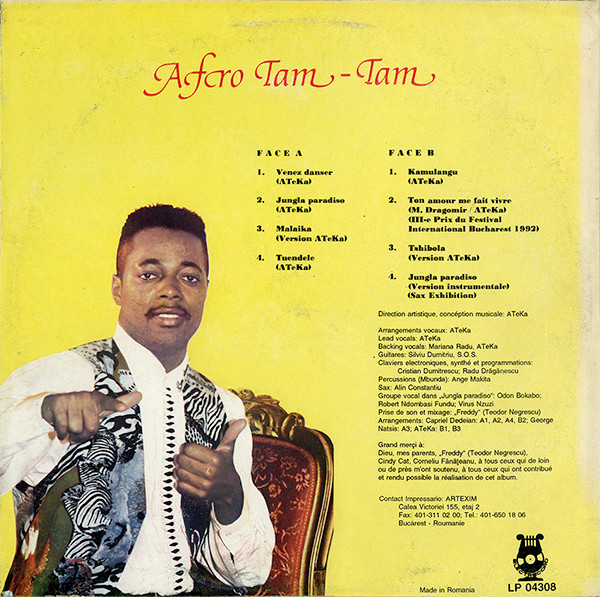 André Ateka - Afro Tam-Tam, (Disc Vinil) [2]