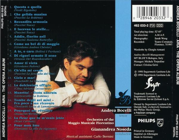 Andrea Bocelli - Aria - The Opera Album (CD) [2]