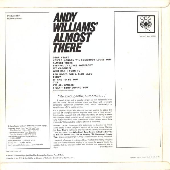 Andy Williams - Almost There [2]