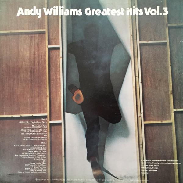 Andy Williams - Greatest Hits Vol. 3 [2]