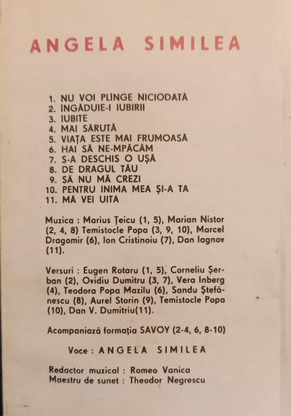 Angela Similea - De Dragul Tău (Casetă Audio) [2]