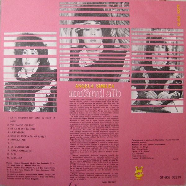 Angela Similea - Nufărul Alb (Disc Vinil) [2]