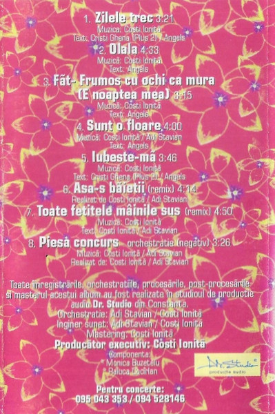Angels – Sunt O Floare (Caseta Audio) [2]