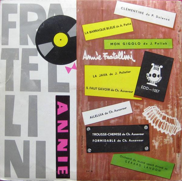 Annie Fratellini - Recital Annie Fratellini (Disc Vinil) [2]