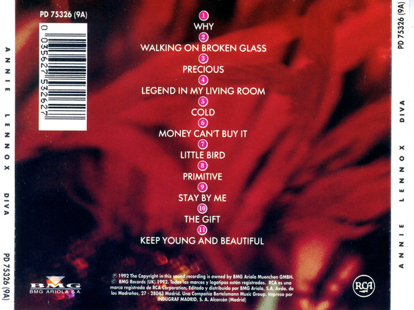 Annie Lennox – Diva (CD) [2]