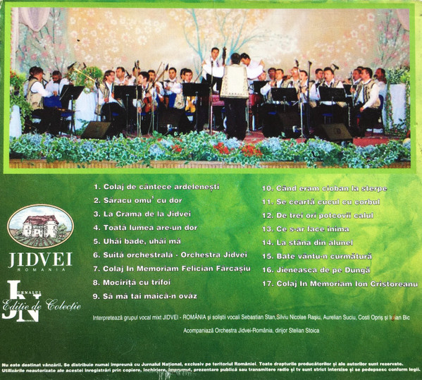 Ansamblul Artistic Jidvei, Junii de la Jidvei, Orchestra Jidvei-România (CD) [2]