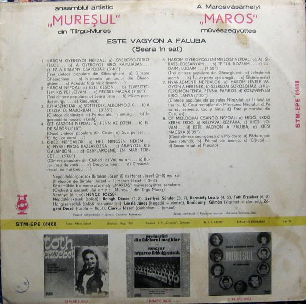 Ansamblul "Mureșul" din Tîrgu Mureș - Este Vagyon A Faluba' (Seara În Sat) (Disc Vinil) [2]