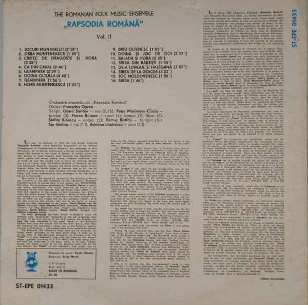 Ansamblul „Rapsodia Română” - Vol. II [2]