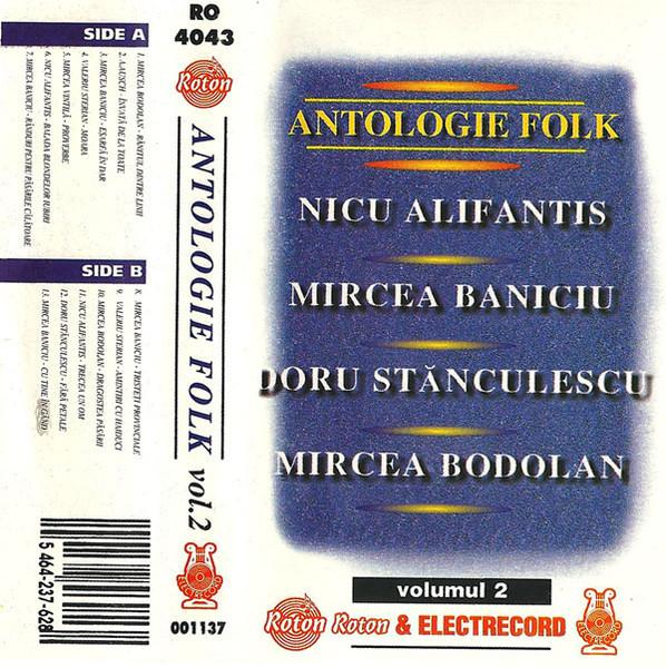 Antologie Folk - Volumul 2 (Caseta Audio) [2]
