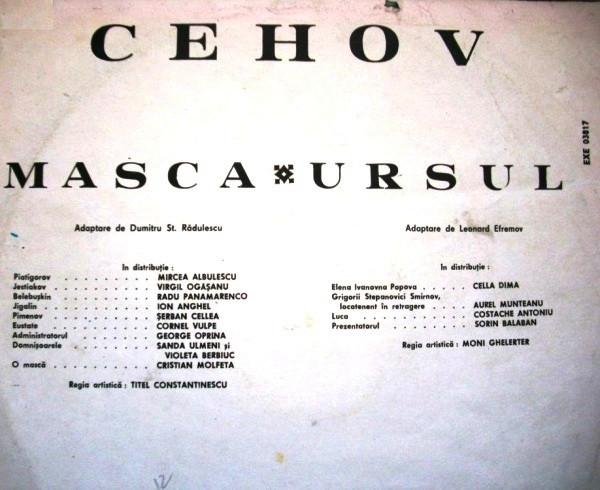 Anton Chekhov - Masca / Ursul [2]