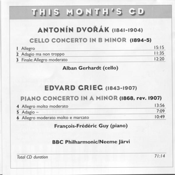 Antonín Dvořák - Cello Concerto / Piano Concerto [2]