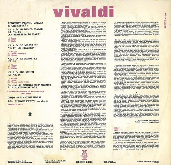 Antonio Vivaldi - Concertos Nos 5,6,7 And 8 For Violin And Orchestra Op 8 [2]