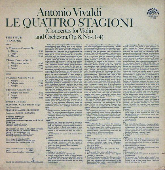 Antonio Vivaldi - The Four Seasons (Concertos For Violin And Orchestra, Op. 8, Nos. 1-4) [2]