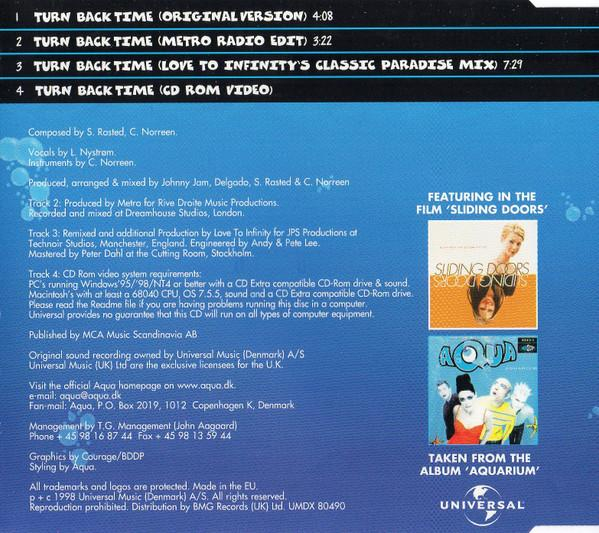 Aqua - Turn Back Time, (CD) [2]