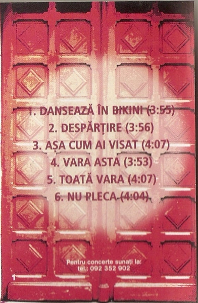 AS XX - Așa Cum Ai Visat, (Casetă Audio) [2]