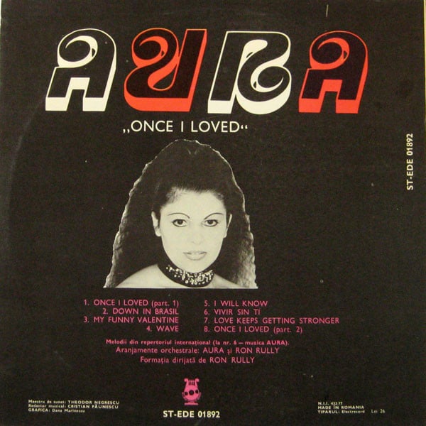 Aura* – „Once I Loved“ (Am Iubit Odată) (VINIL) [2]