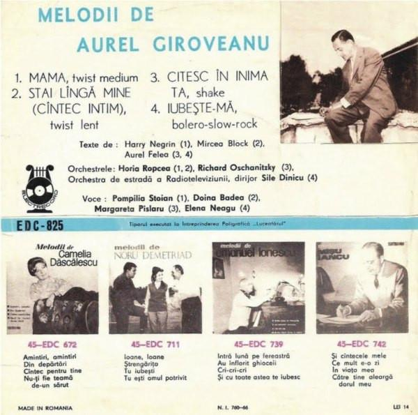 Aurel Giroveanu - Melodii De Aurel Giroveanu (7 Inch) [2]
