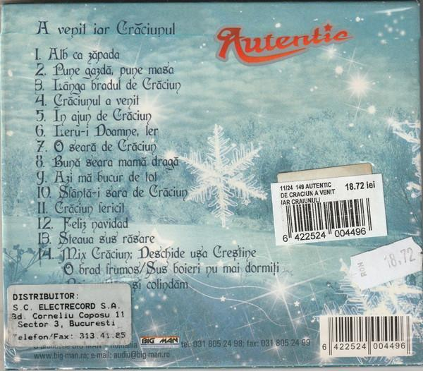 Autentic - A Venit Iar Crăciunul! (CD) [2]