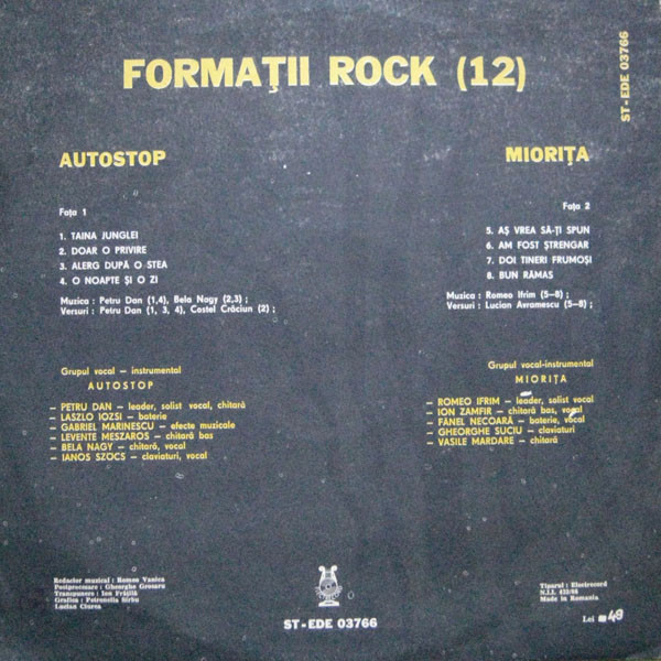 Autostop - Rock 12, (Disc Vinil) [2]