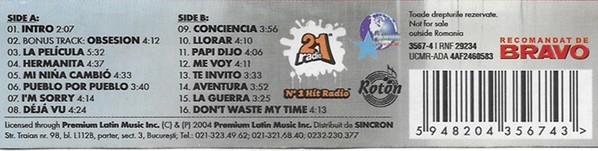 Aventura - Love & Hate, (Casetă Audio) [2]