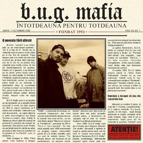B.U.G. Mafia - Întotdeauna Pentru Totdeauna , (CD) [1]
