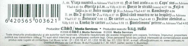 B.U.G. Mafia - Viața Noastră 1 , (Casetă Audio) [2]