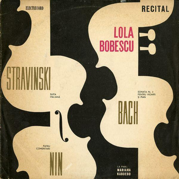 Bach/ Nin / Stravinski - Lola Bobescu / Mariana Kabdebo – Recital: Sonata Nr. 3 Pentru Vioară Și Pian / Patru Comentarii / Suita Italiană [1]