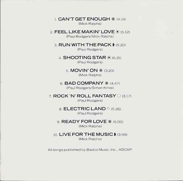 Bad Company  - 10 From 6 [2]