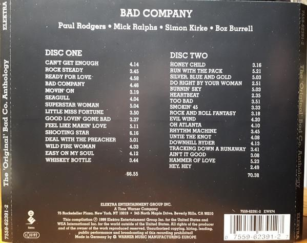 Bad Company - The 'Original' Bad Co Anthology , (CD) [2]