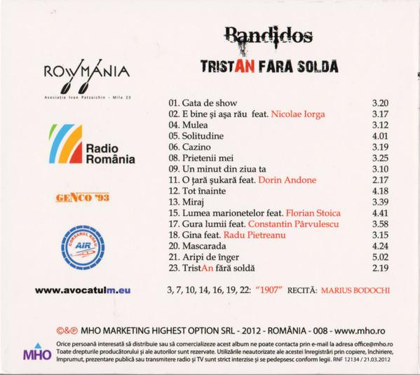 Bandidos - Tristan Fără Soldă, (CD) [2]