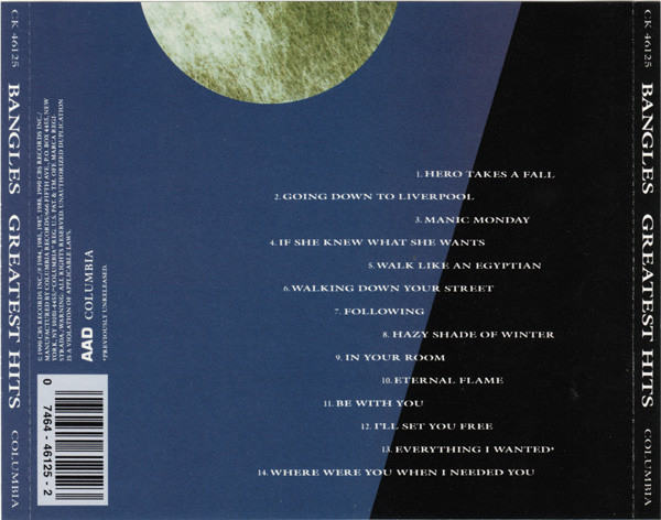 Bangles - Greatest Hits (CD) [2]
