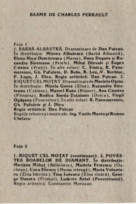Basme de Charles Perrault (Caseta Audio) [2]