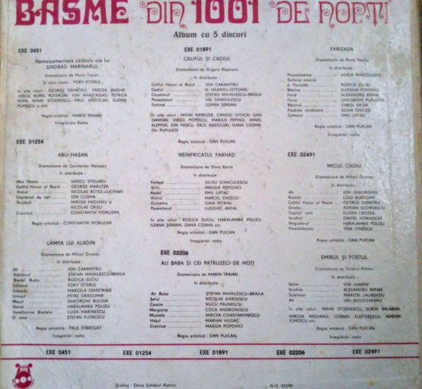 Basme Din 1001 De Nopți, (Disc Vinil) [2]
