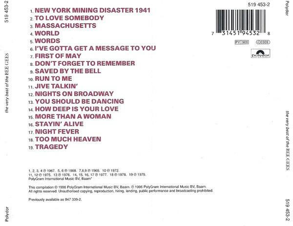 Bee Gees - The Very Best Of The Bee Gees (CD) [2]