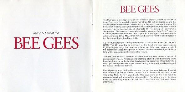 Bee Gees - The Very Best Of The Bee Gees , (CD) [2]