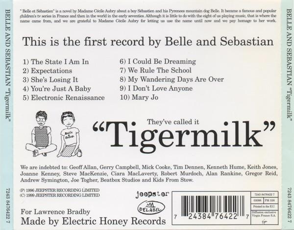 Belle & Sebastian - Tigermilk (CD Audio) [2]