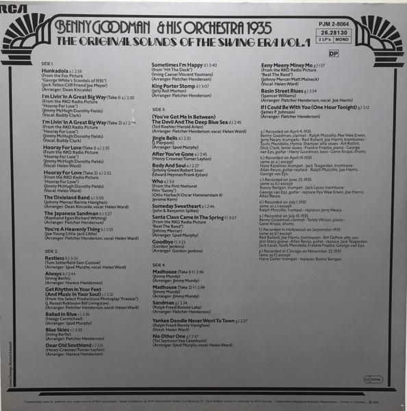 Benny Goodman And His Orchestra - The Original Sounds Of The Swing Era Vol. 1 [2]