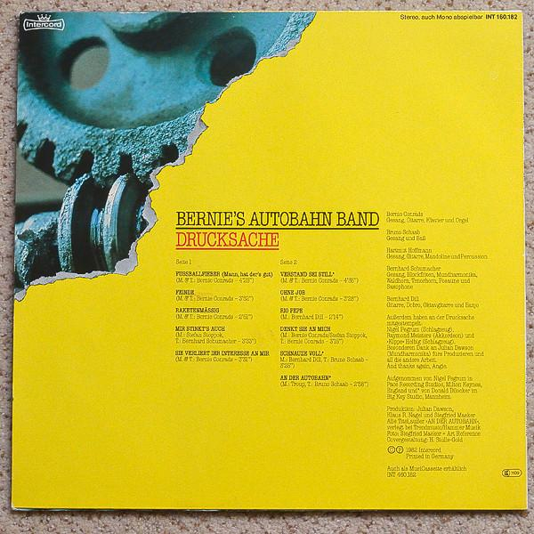 Bernies Autobahn Band - Drucksache [2]