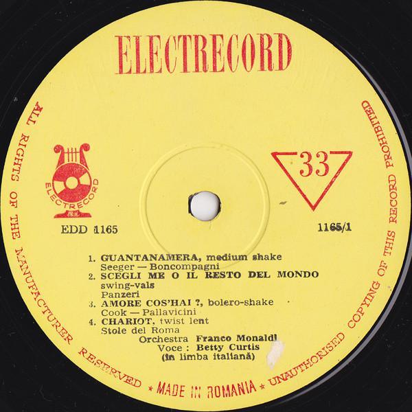 Betty Curtis - Betty Curtis (Disc Vinil) [2]